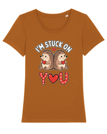 I'm Stuck On You | Hedgehog Valentine's Roasted Orange