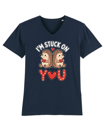I'm Stuck On You | Hedgehog Valentine's French Navy