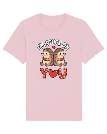 I'm Stuck On You | Hedgehog Valentine's Cotton Pink