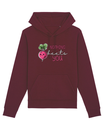 Nothing Beets You | Valentine's Funny Pun Burgundy