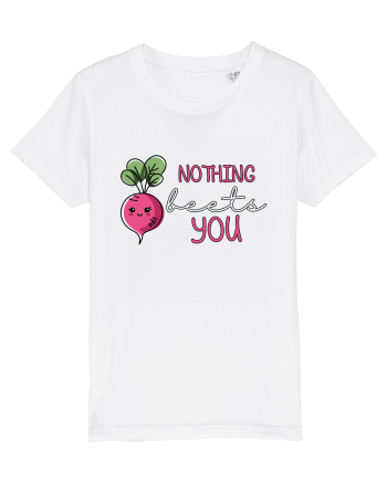 Nothing Beets You | Valentine's Funny Pun White
