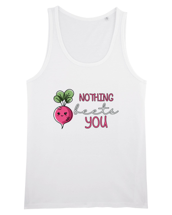 Nothing Beets You | Valentine's Funny Pun White