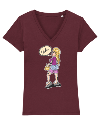 Blonda periculoasa Burgundy