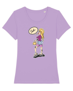Blonda periculoasa Tricou mânecă scurtă guler larg fitted Damă Expresser