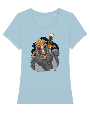 Angry Knight Sky Blue