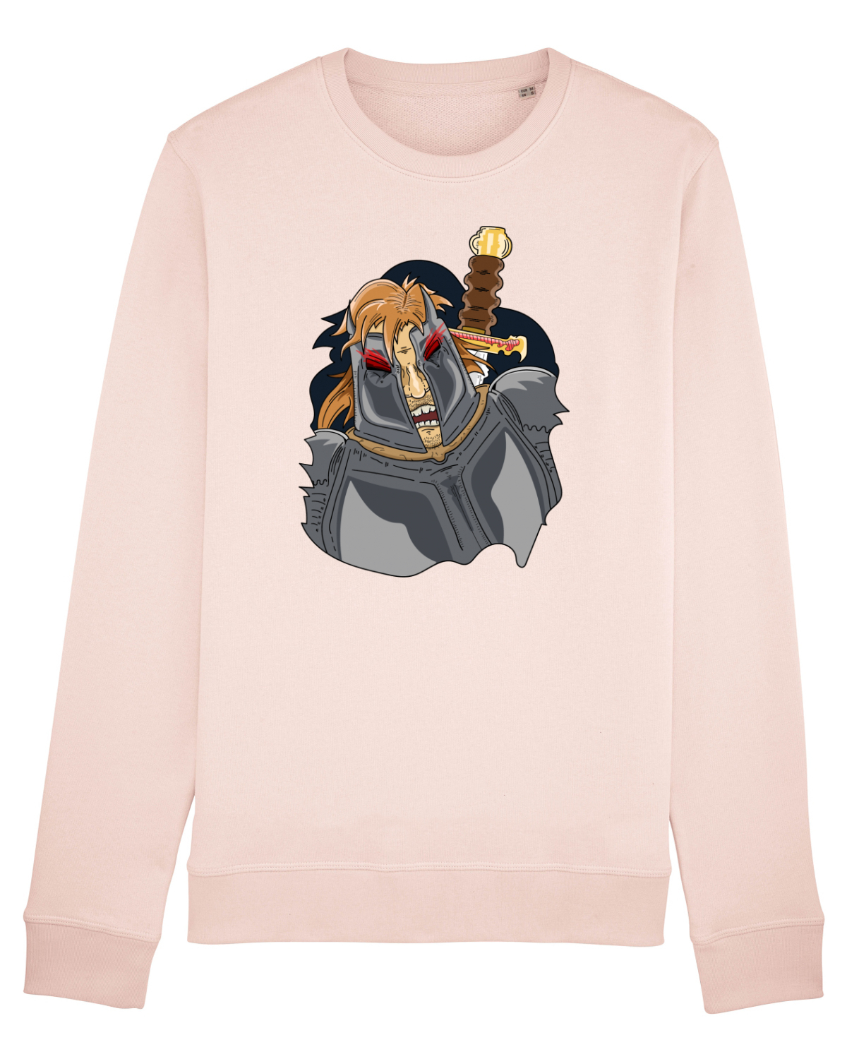 Bluză mânecă lungă Unisex Rise Candy Pink