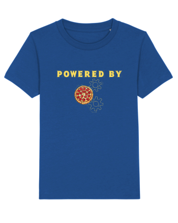 POWERED BY PIZZA Majorelle Blue