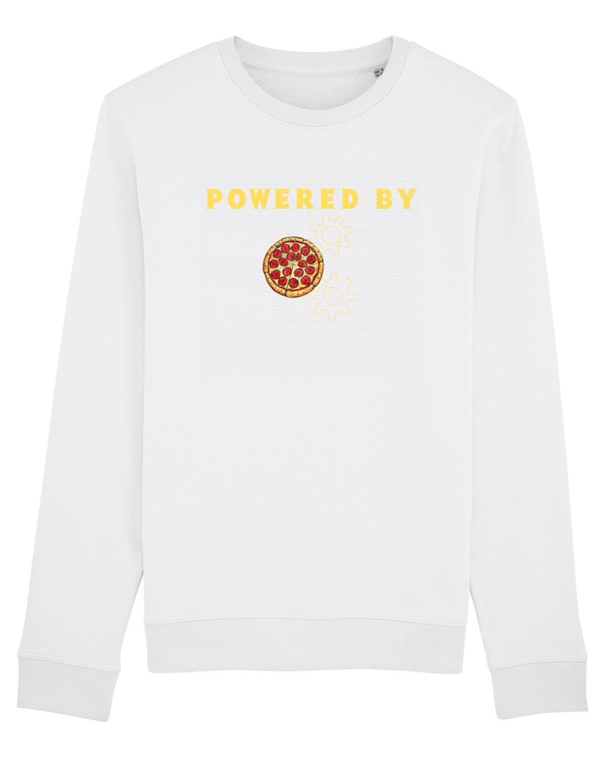 Bluză mânecă lungă Unisex Rise White