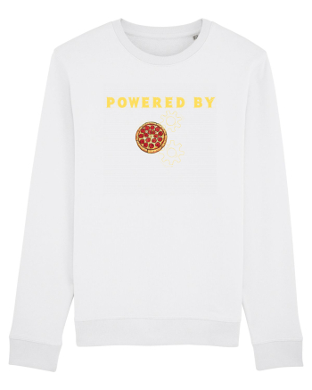 POWERED BY PIZZA White
