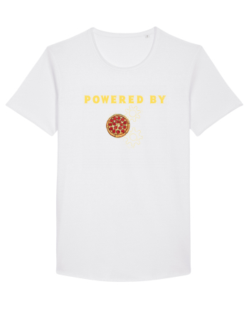 POWERED BY PIZZA White