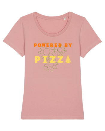 POWERED BY PIZZA 2 Canyon Pink
