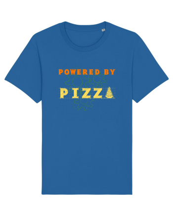 POWERED BY PIZZA 2 Royal Blue