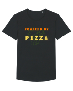 POWERED BY PIZZA 2 Tricou mânecă scurtă guler larg Bărbat Skater