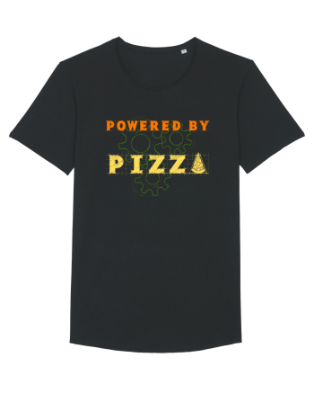 POWERED BY PIZZA 2 Black