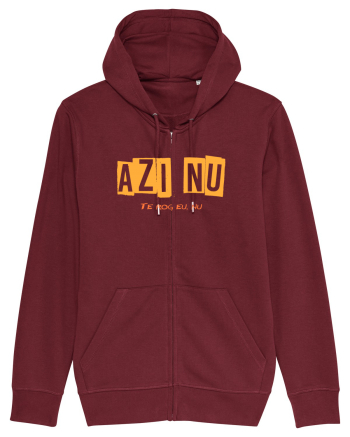 AZI NU. TE ROG EU, NU Burgundy