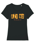 AZI NU. TE ROG EU, NU Tricou mânecă scurtă guler larg fitted Damă Expresser