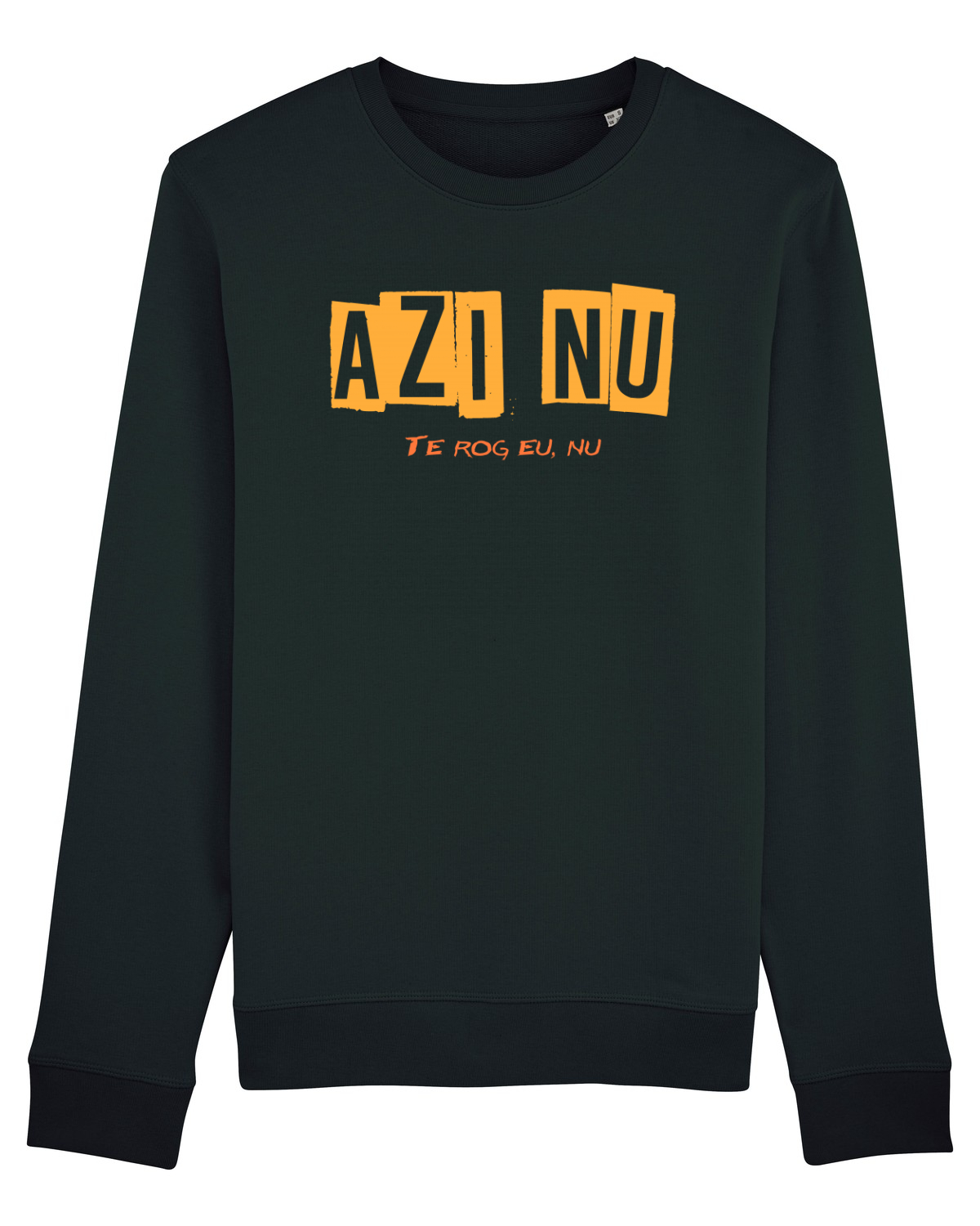 Bluză mânecă lungă Unisex Rise Black