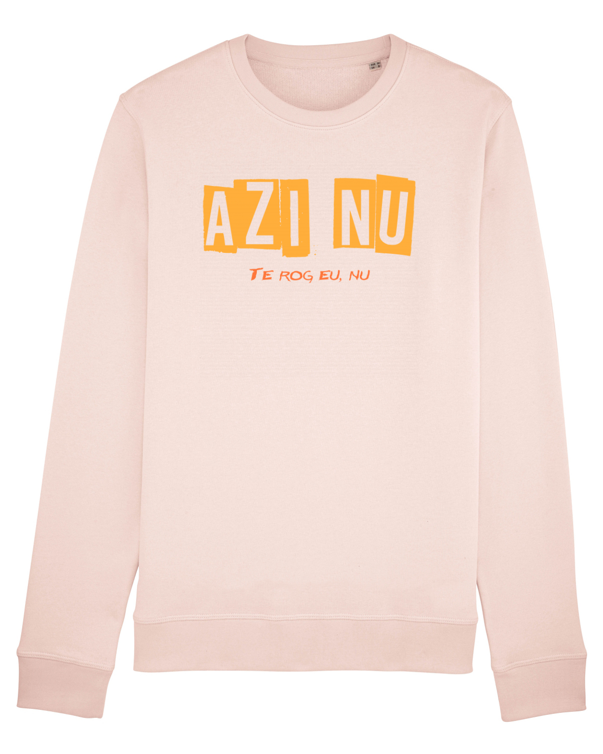 Bluză mânecă lungă Unisex Rise Candy Pink