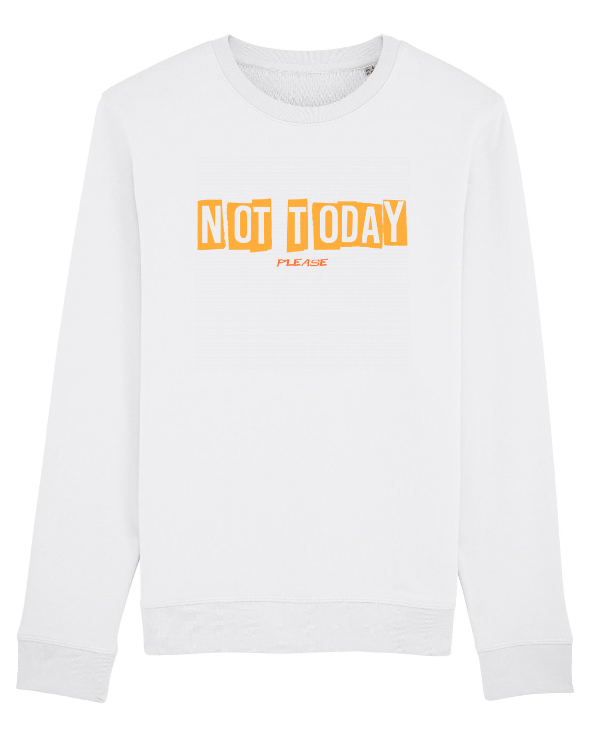 Bluză mânecă lungă Unisex Rise White