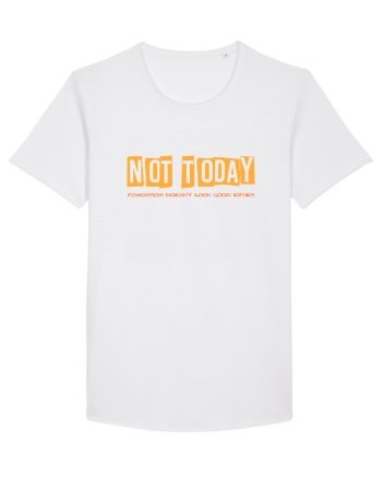 NOT TODAY. TOMORROW DOESN`T LOOK GOOD EITHER - AZI NU. NICI MAINE NU  White