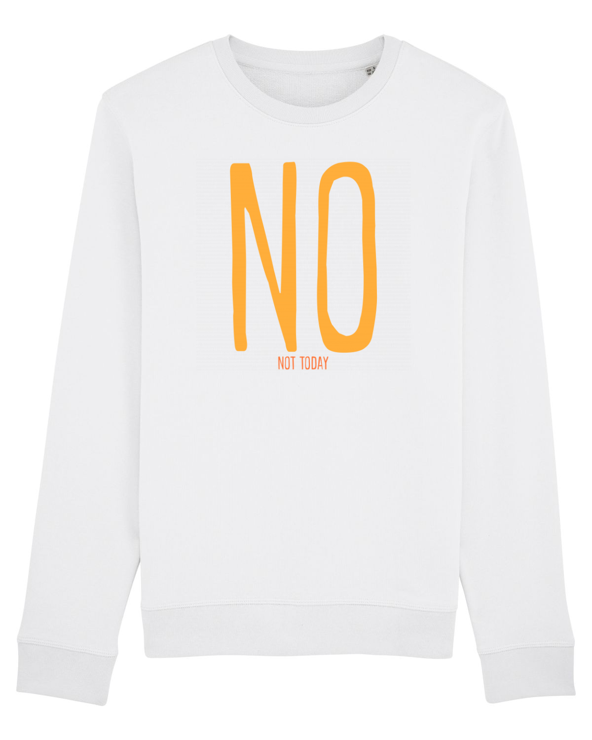 Bluză mânecă lungă Unisex Rise White
