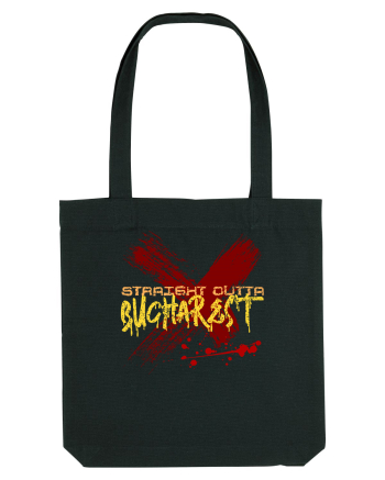 STRAIGHT OUTTA BUCHAREST - DIN BUCURESTI Black
