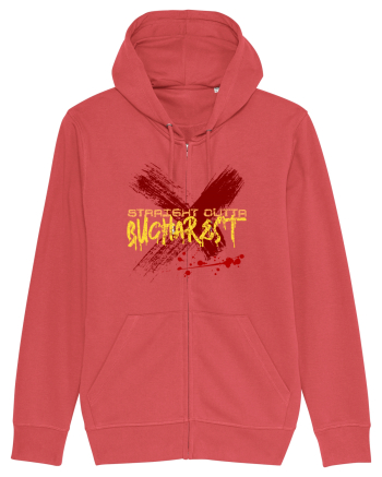 STRAIGHT OUTTA BUCHAREST - DIN BUCURESTI Carmine Red