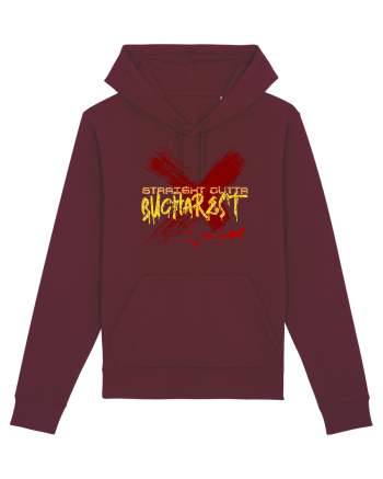 STRAIGHT OUTTA BUCHAREST - DIN BUCURESTI Burgundy