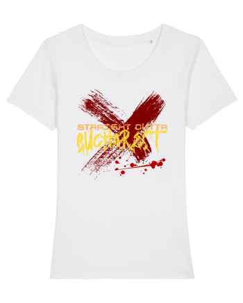 STRAIGHT OUTTA BUCHAREST - DIN BUCURESTI White