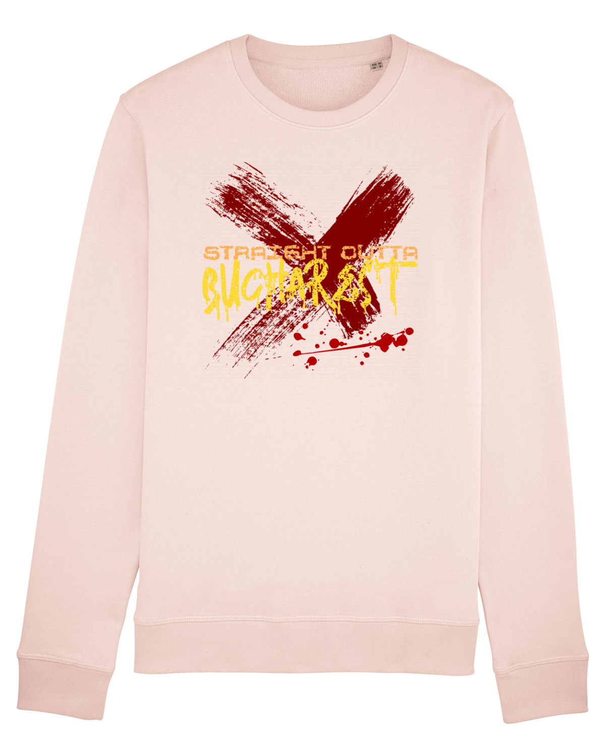 Bluză mânecă lungă Unisex Rise Candy Pink