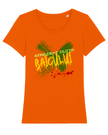 STRAIGHT OUTTA BAICULUI - DIN BAICULUI Bright Orange