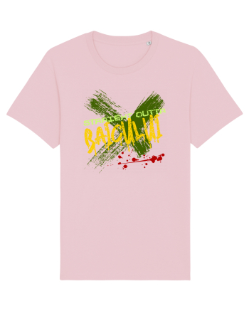 STRAIGHT OUTTA BAICULUI - DIN BAICULUI Cotton Pink