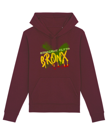STRAIGHT OUTTA BRONX- DIN BRONX Burgundy