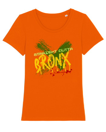 STRAIGHT OUTTA BRONX- DIN BRONX Bright Orange