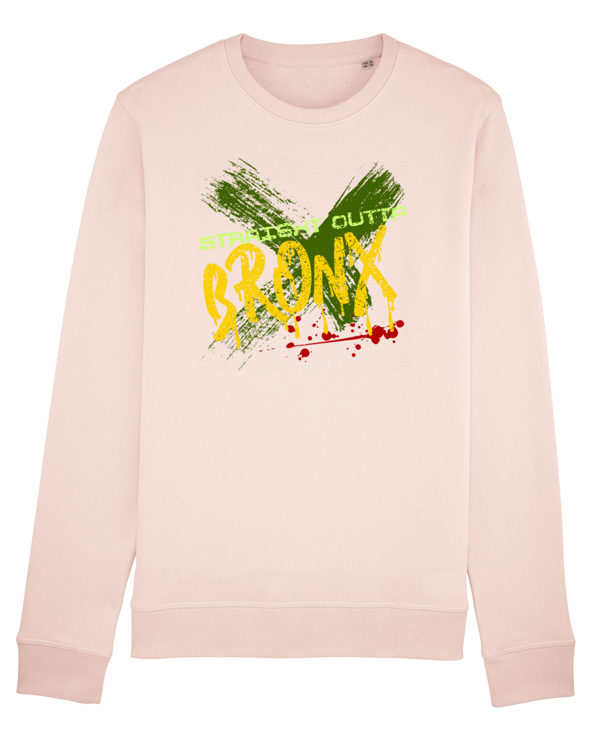 Bluză mânecă lungă Unisex Rise Candy Pink