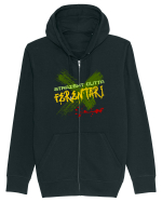 STRAIGHT OUTTA FERENTARI- DIN FERENTARI Hanorac cu fermoar Unisex Connector