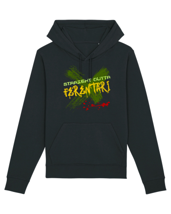 STRAIGHT OUTTA FERENTARI- DIN FERENTARI Black