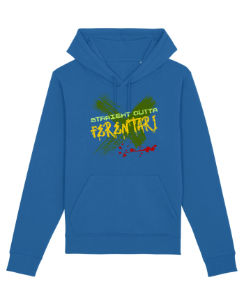 STRAIGHT OUTTA FERENTARI- DIN FERENTARI Royal Blue