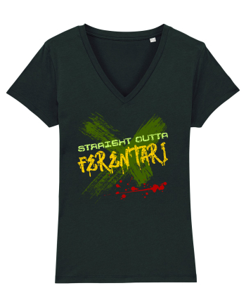 STRAIGHT OUTTA FERENTARI- DIN FERENTARI Black