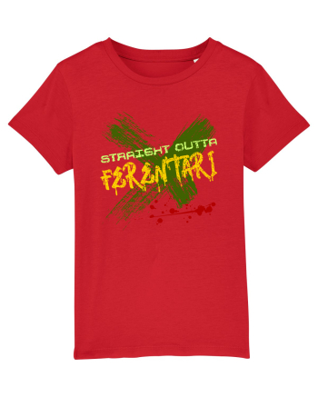 STRAIGHT OUTTA FERENTARI- DIN FERENTARI Red