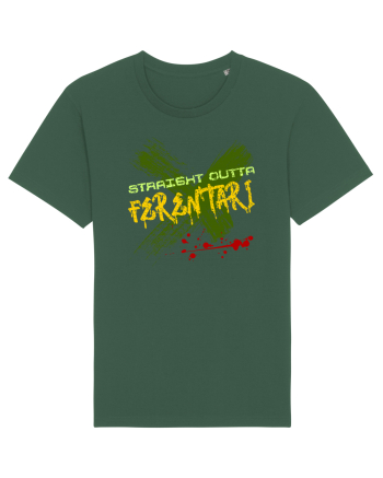 STRAIGHT OUTTA FERENTARI- DIN FERENTARI Bottle Green