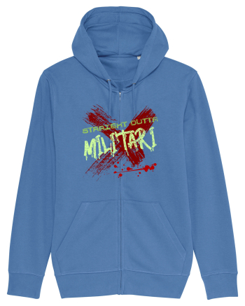 STRAIGHT OUTTA MILITARI- DIN MILITARI Bright Blue