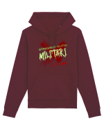 STRAIGHT OUTTA MILITARI- DIN MILITARI Hanorac Unisex Drummer