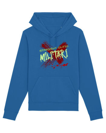 STRAIGHT OUTTA MILITARI- DIN MILITARI Royal Blue