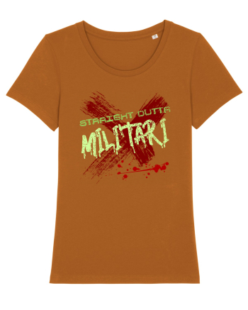STRAIGHT OUTTA MILITARI- DIN MILITARI Roasted Orange
