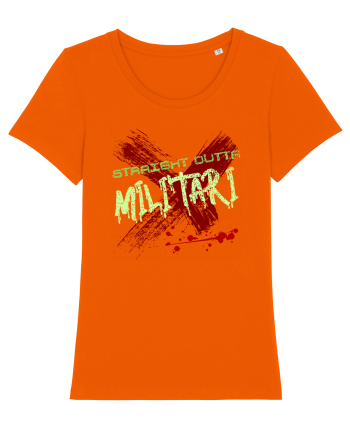 STRAIGHT OUTTA MILITARI- DIN MILITARI Bright Orange