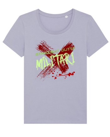 STRAIGHT OUTTA MILITARI- DIN MILITARI Lavender