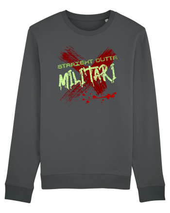STRAIGHT OUTTA MILITARI- DIN MILITARI Anthracite