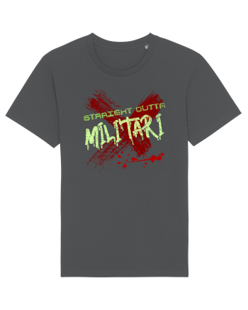 STRAIGHT OUTTA MILITARI- DIN MILITARI Anthracite