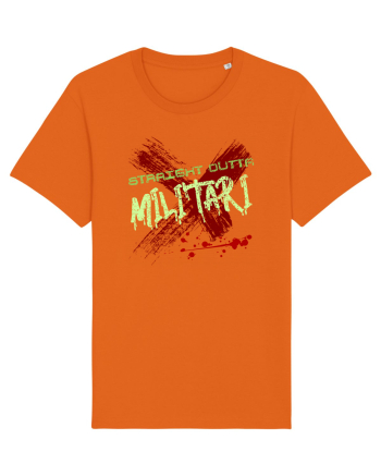 STRAIGHT OUTTA MILITARI- DIN MILITARI Bright Orange